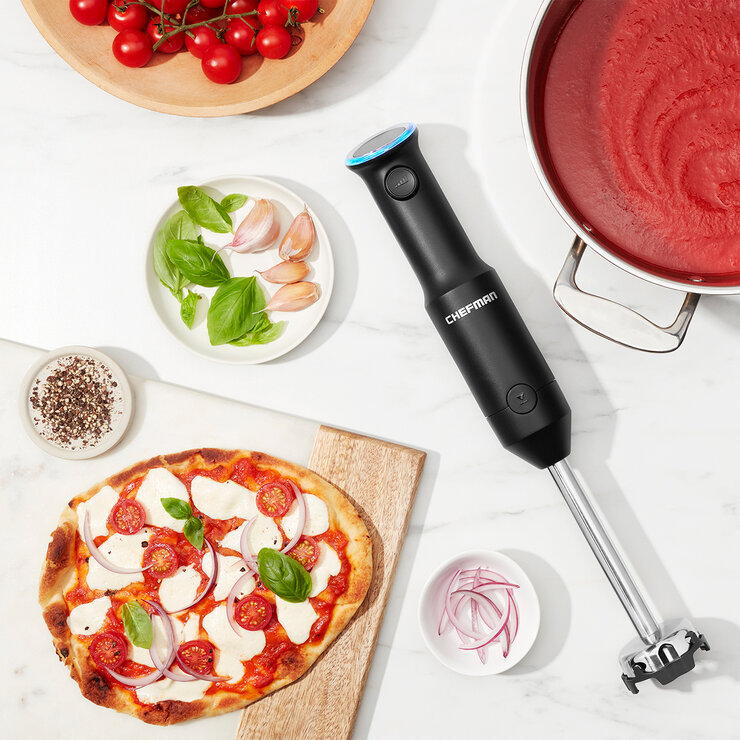 Chefman, Batidora de Inmersión Inalámbrica con luz led indicadora de carga — Imagen 2 de 4