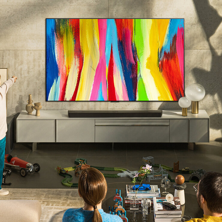 LG Pantalla  65" OLED EVO 4K UHD Smart TV  AI ThinQ — Imagen 3 de 4