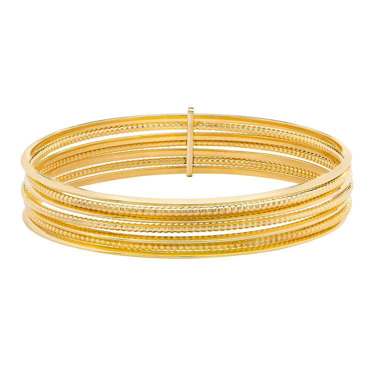 Brazalete, Oro Amarillo de 14K — Imagen 1 de 4
