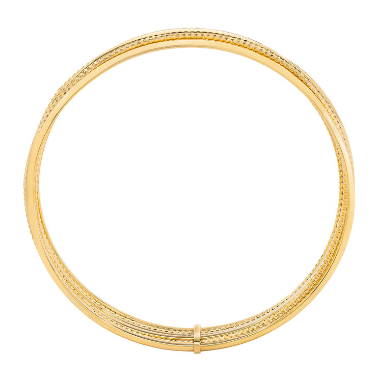 Brazalete, Oro Amarillo de 14K — Imagen 3 de 4
