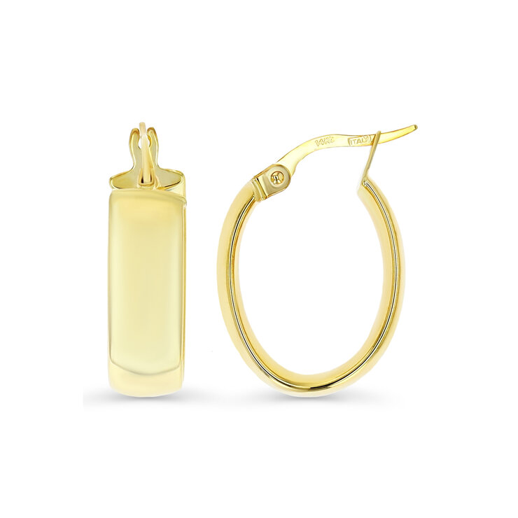 Aretes de Oro Amarillo de 14K — Imagen 1 de 4