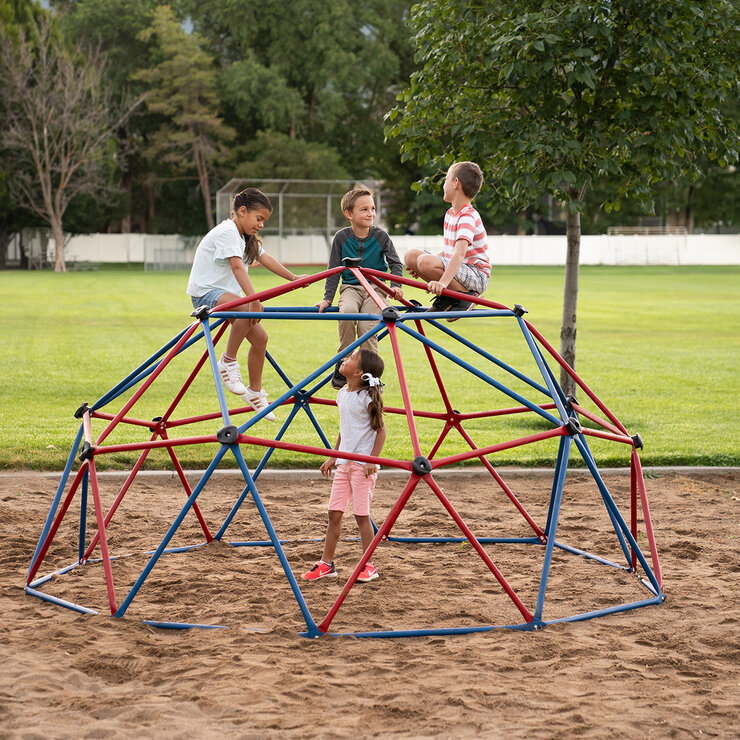 Lifetime Domo Escalador Para Niños Azul y Rojo — Imagen 1 de 4