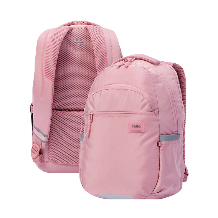 Mochila Indo con estuche Marañon Rosa Totto — Imagen 2 de 4