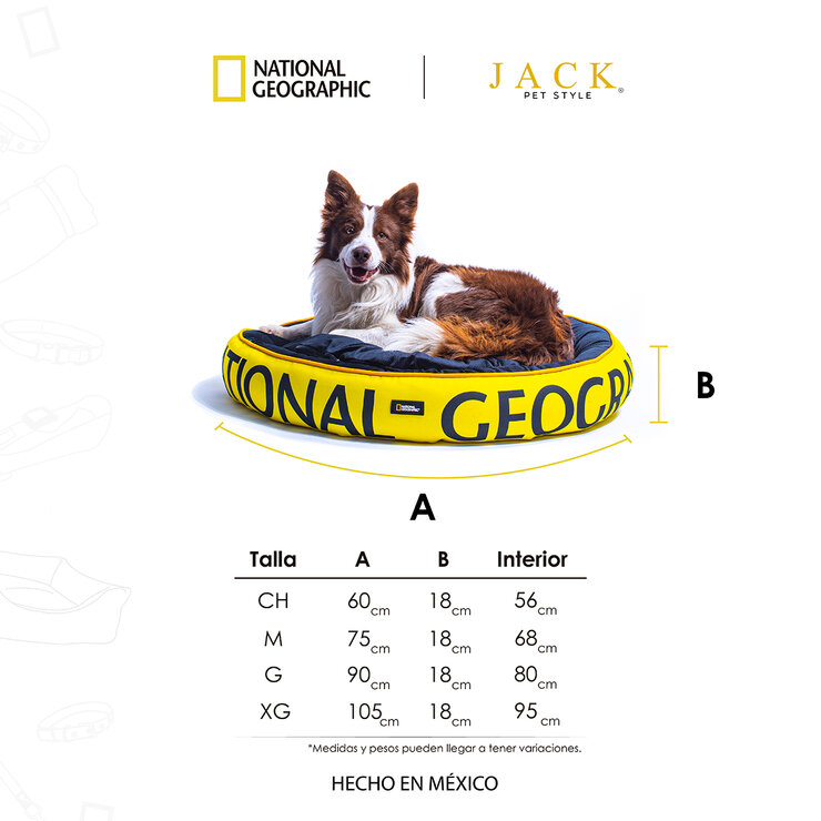 National Geographic Apolo Cama para Perro Passport — Imagen 2 de 4