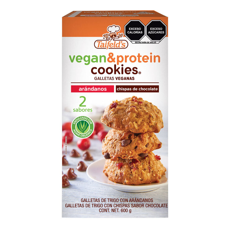 Taifelds Galletas Veganas con Arándanos y Chispas sabor Chocolate 600 g — Imagen 1 de 3