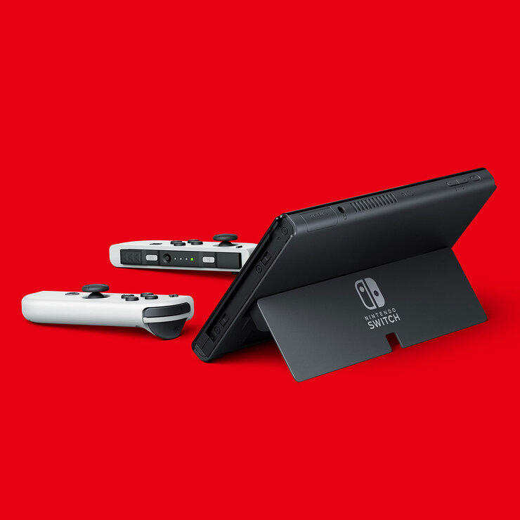 Nintendo Switch™ Modelo OLED w/ White Joy-Con — Imagen 4 de 4
