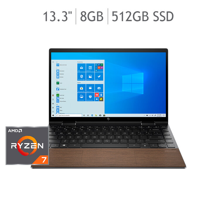 HP Laptop ENVY x360 13.3" FHD AMD Ryzen™ 7 4700U — Imagen 1 de 4