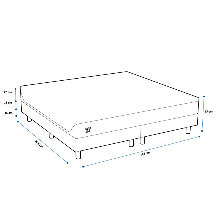 Tempur One + Box King Size — Imagen 4 de 4