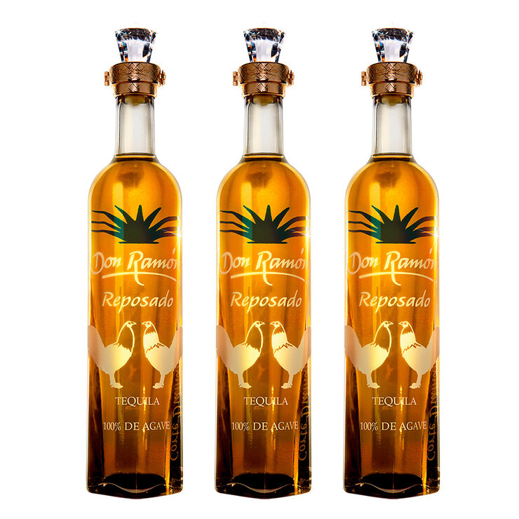 Tequila Don Ramón Punta Diamante Reposado 3 de 750 ml — Imagen 1 de 4