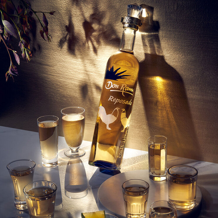 Tequila Don Ramón Punta Diamante Reposado 3 de 750 ml — Imagen 4 de 4