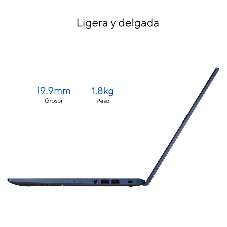 Asus Vivobook 15.6" Intel® Core™ i3-1115G4  8GB, 1TB+256SSD 11GEN — Imagen 3 de 4