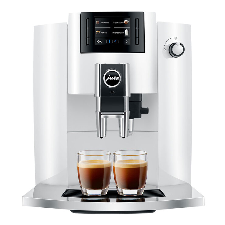 Jura, Cafetera Automática E6, Piano White — Imagen 1 de 4
