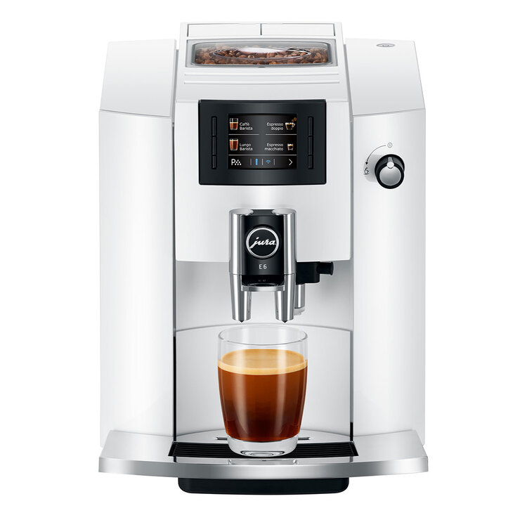 Jura, Cafetera Automática E6, Piano White — Imagen 4 de 4