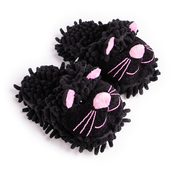 Cozy Home Pantufla Fuzzy Gato para Niño/Niña hasta Talla 18 — Imagen 1 de 3