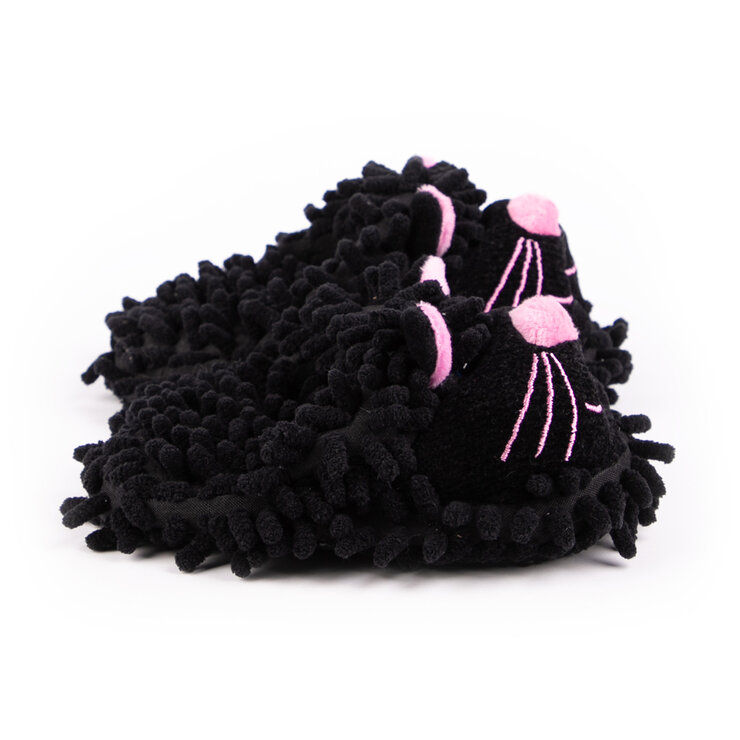 Cozy Home Pantufla Fuzzy Gato para Niño/Niña hasta Talla 18 — Imagen 3 de 3