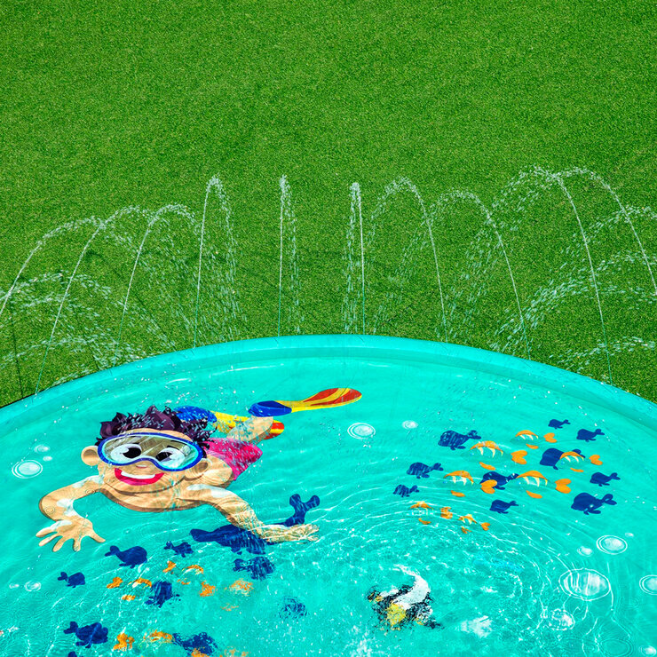 H2OGO!® Plataforma con aspersor de agua, Aventura Bajo El Agua  — Imagen 2 de 4