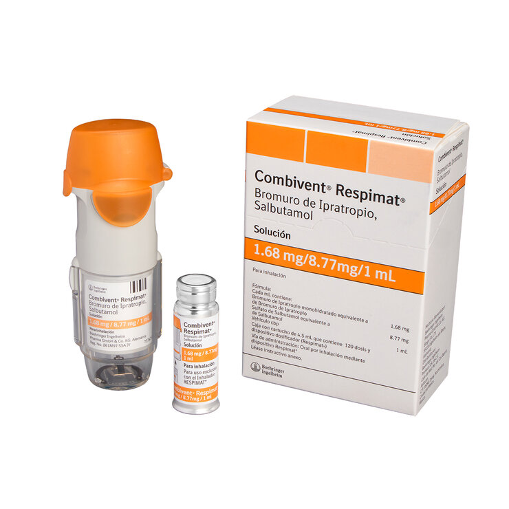 Combivent Respimat inhalación Solución 1ml  — Imagen 1 de 3