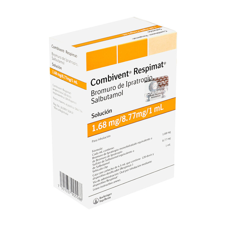 Combivent Respimat inhalación Solución 1ml  — Imagen 3 de 3