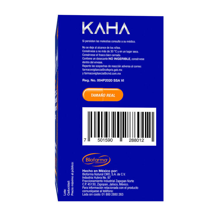 Kaha  Multivitamínico 2 Frascos de 30 Cápsulas c/u — Imagen 2 de 4