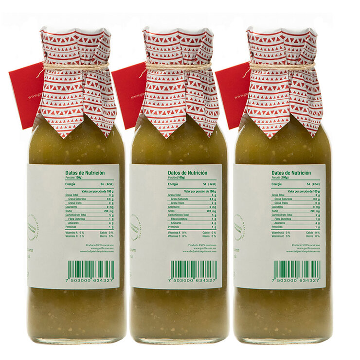 Gavilla Salsas Tres chiles 3 pzas de 360 ml — Imagen 2 de 3