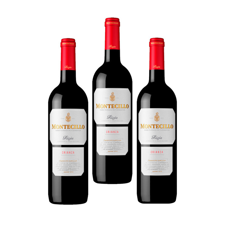Vino Tinto Montecillo Crianza 3/750ml — Imagen 1 de 3