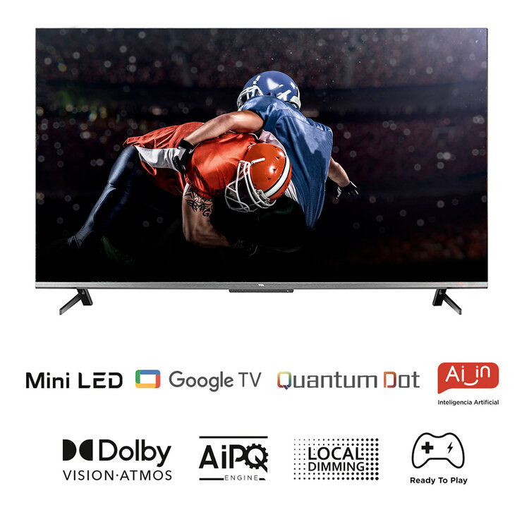 TCL 55" Mini-Led QLED Smart TV  — Imagen 4 de 4