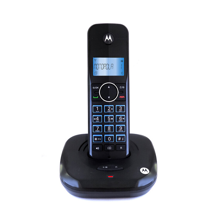 Motorola Teléfono Inalámbrico Digital con Contestadora MOTO550CE  — Imagen 1 de 4