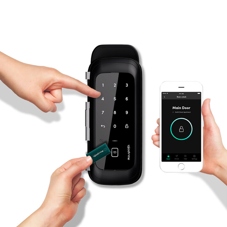 Igloohome, Cerradura para Puerta de Vidrio — Imagen 1 de 4