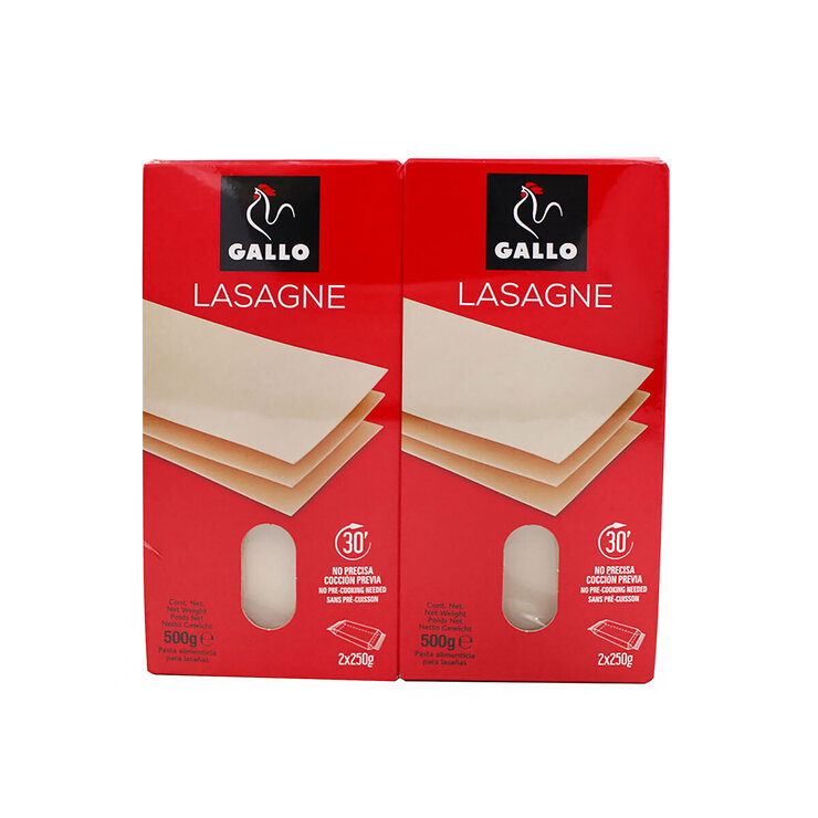 Gallo Lasaña 2 pzas de 500 g — Imagen 1 de 4