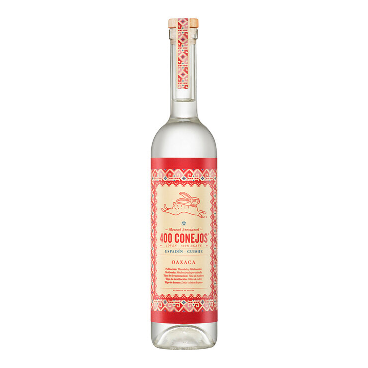 Mezcal 400 Conejos Espadín Cuishe 750ml — Imagen 1 de 3