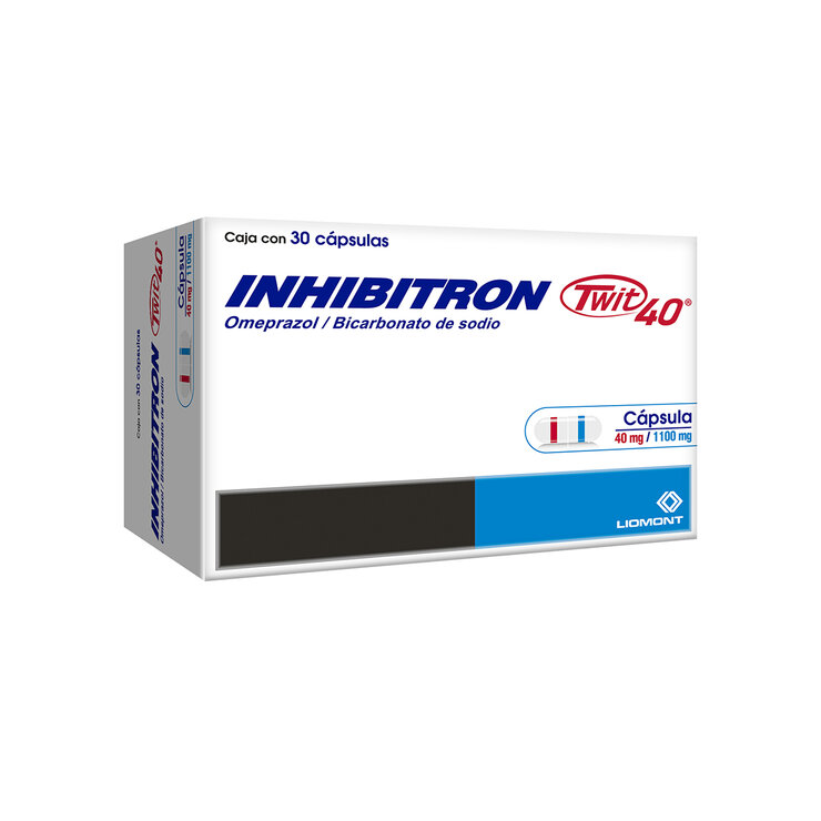 Inhibitron Twit 40mg/1100mg 30 Cápsulas — Imagen 1 de 3