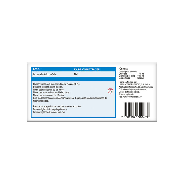 Inhibitron Twit 40mg/1100mg 30 Cápsulas — Imagen 3 de 3