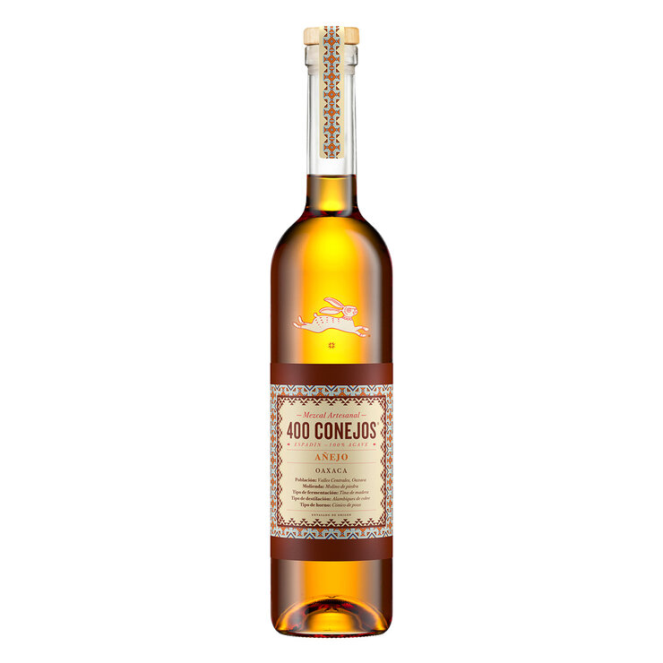 Mezcal 400 Conejos Añejo 750ml — Imagen 1 de 3