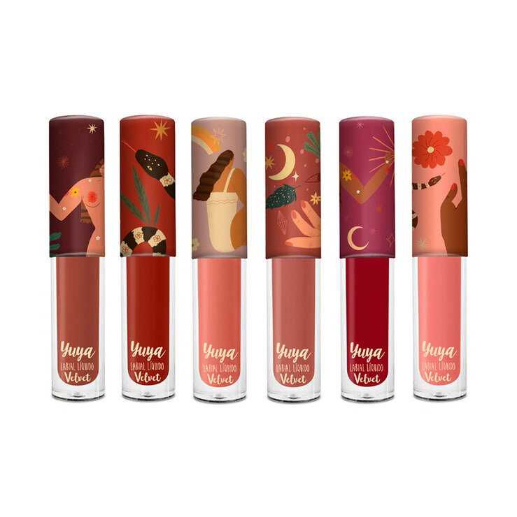 Yuya Mini Labiales Velvet 6 Pzas — Imagen 3 de 4