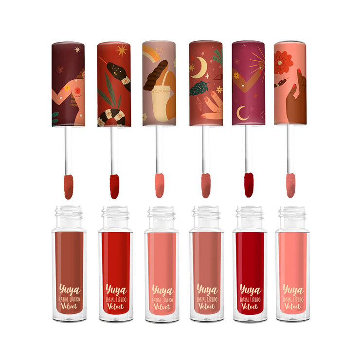Yuya Mini Labiales Velvet 6 Pzas — Imagen 4 de 4