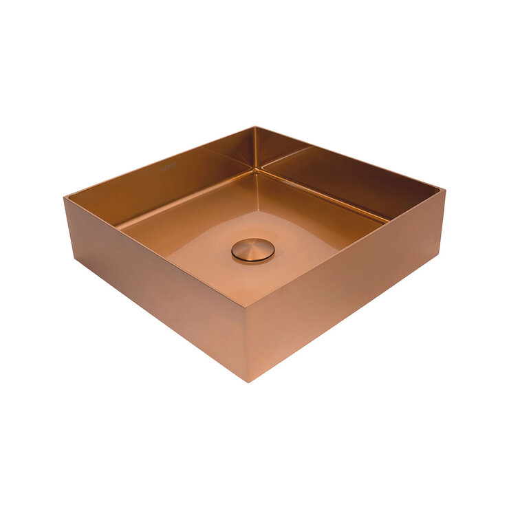 Rubinett, Ovalin de Baño Cuadrado - Cobre — Imagen 2 de 4
