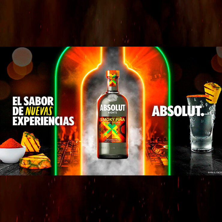 Vodka Absolut Smoky Piña 700ml — Imagen 3 de 4