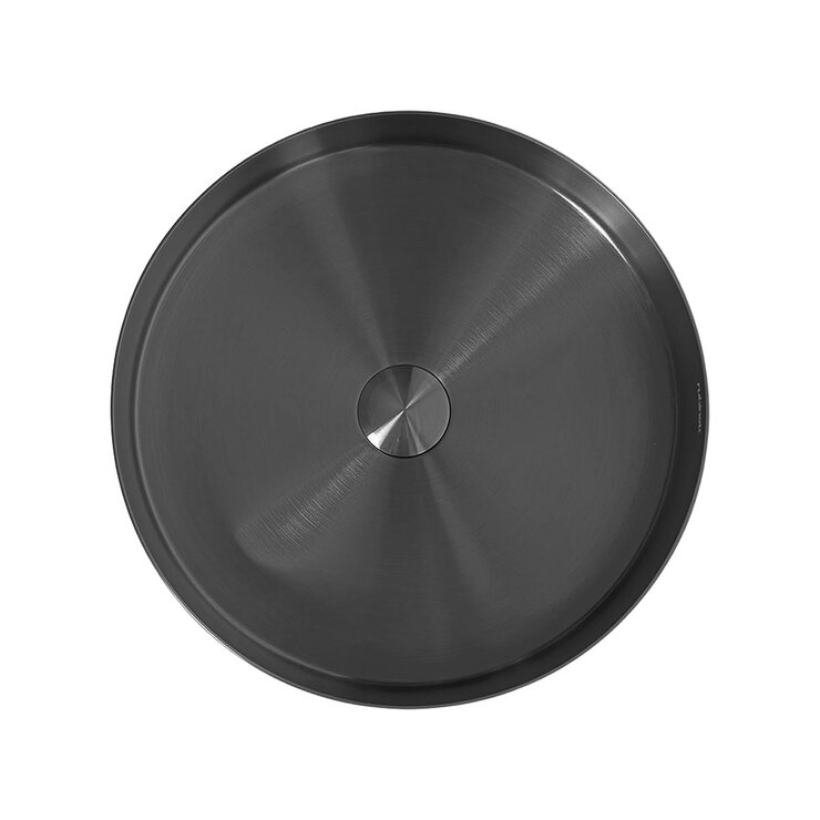 Rubinett, Ovalin de Baño Redondo - Negro Mate — Imagen 3 de 4
