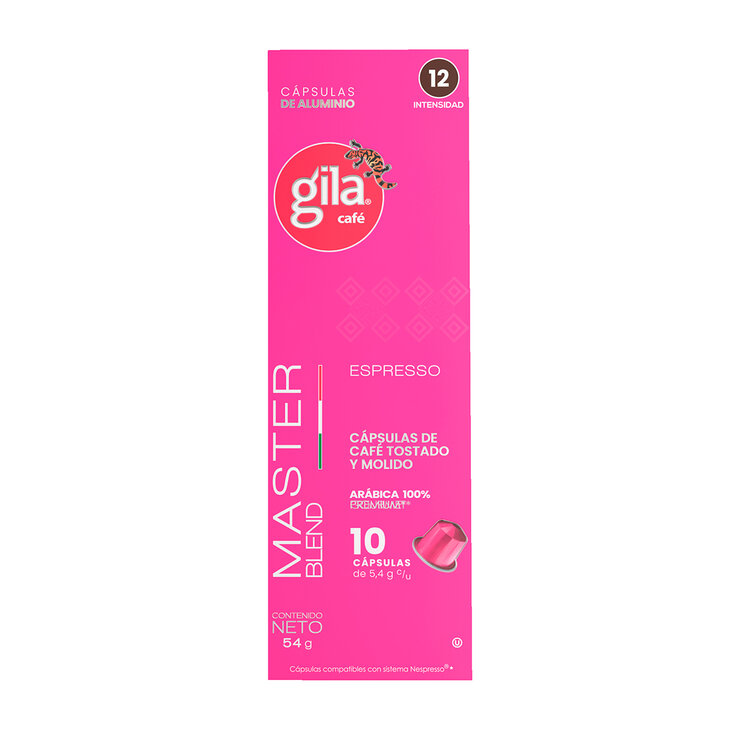 Café GILA Master Blend 60 cápsulas compatibles con cafeteras Nespresso  — Imagen 3 de 4