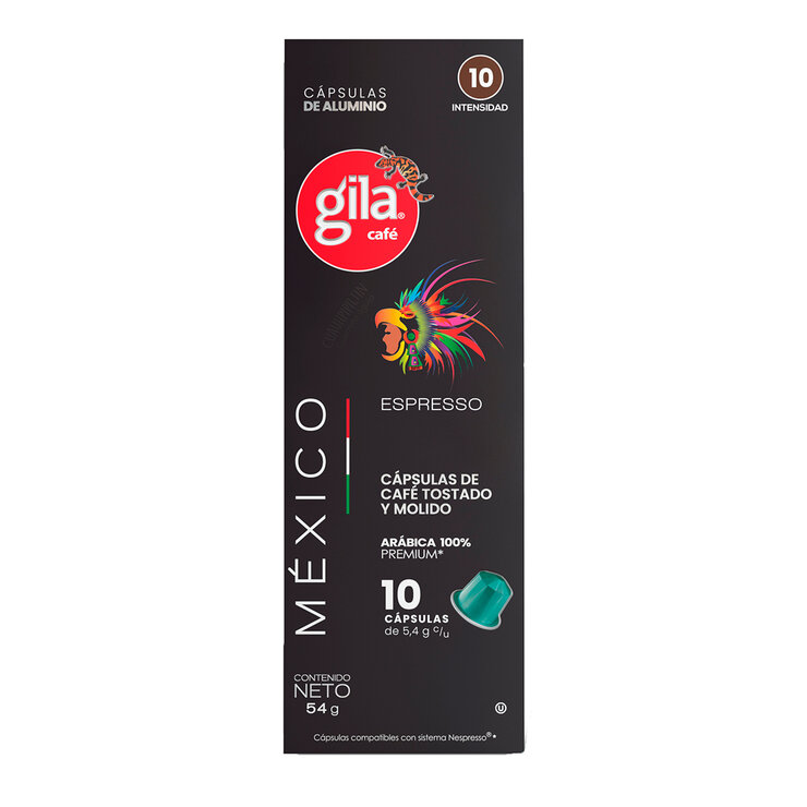 Café GILA México 60 cápsulas compatibles con cafeteras Nespresso — Imagen 4 de 4