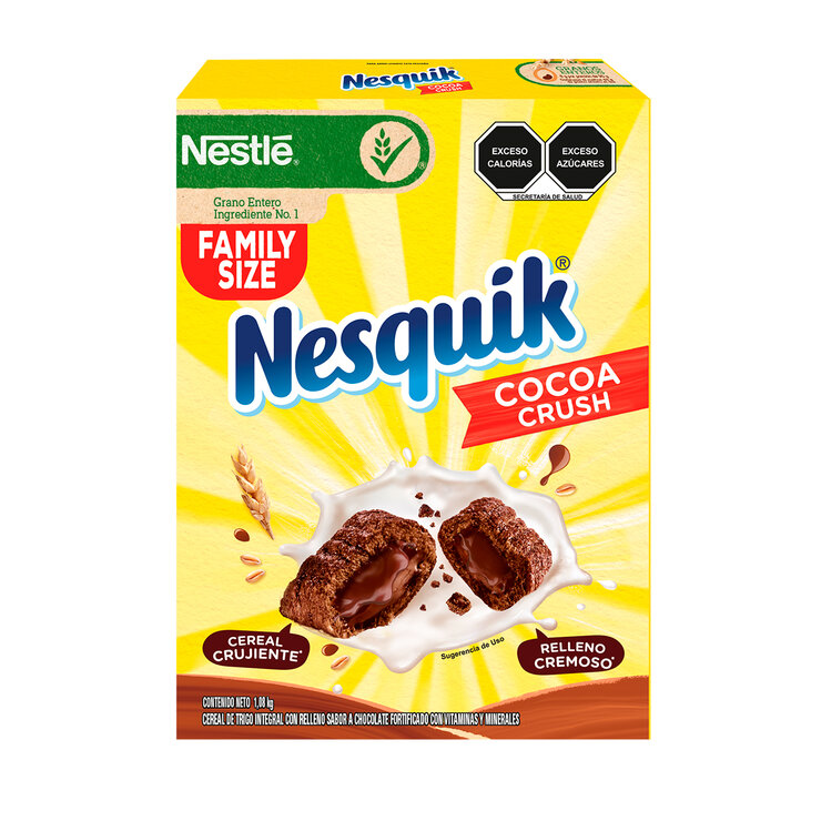 Nesquik Cocoa Crush Cereal  1.08 Kg — Imagen 1 de 3