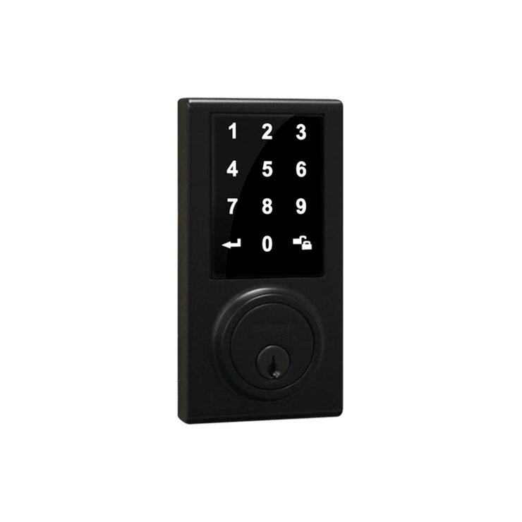 Kwikset, Cerrojo Electrónico 275 - Negro Mate — Imagen 1 de 3