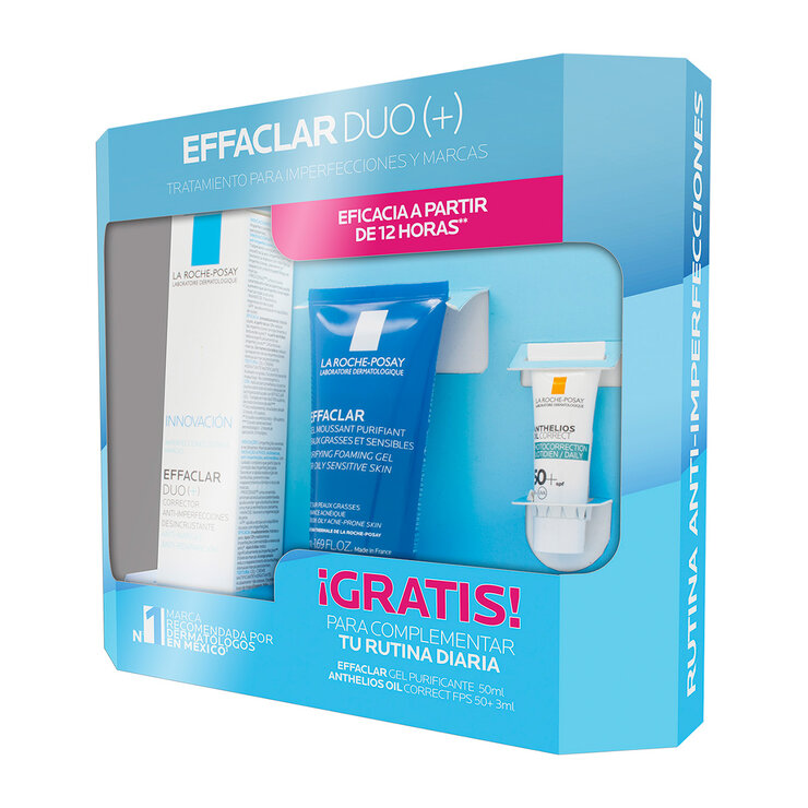 Pack Effaclar Duo 40 ml +Gel 50 ml +Anthelios Oil 3 ml — Imagen 2 de 4