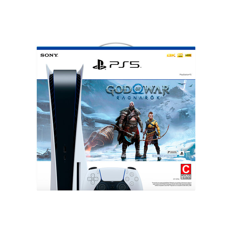 PlayStation 5 Bundle: God of War Ragnarök — Imagen 2 de 3