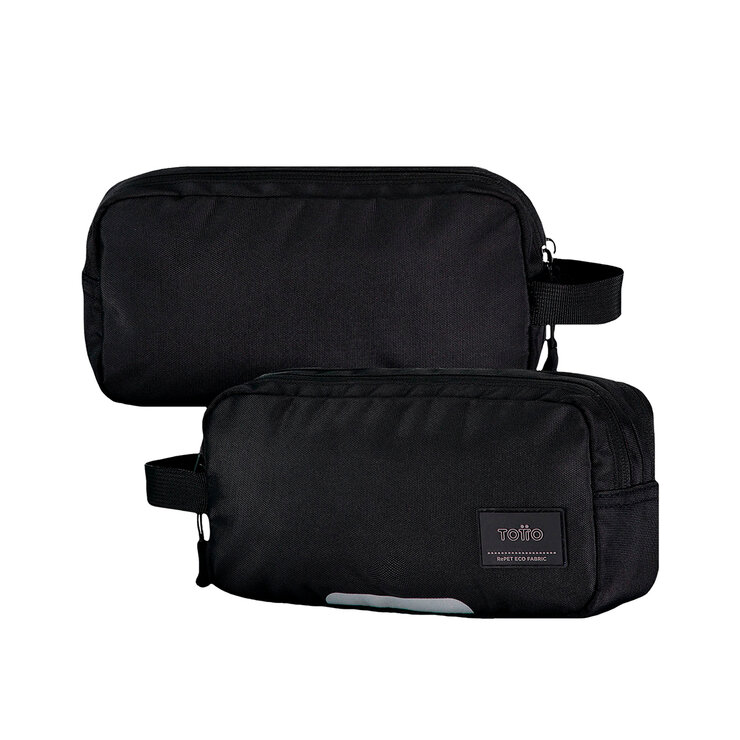 Mochila Indo con estuche Marañon Negro Totto — Imagen 3 de 4