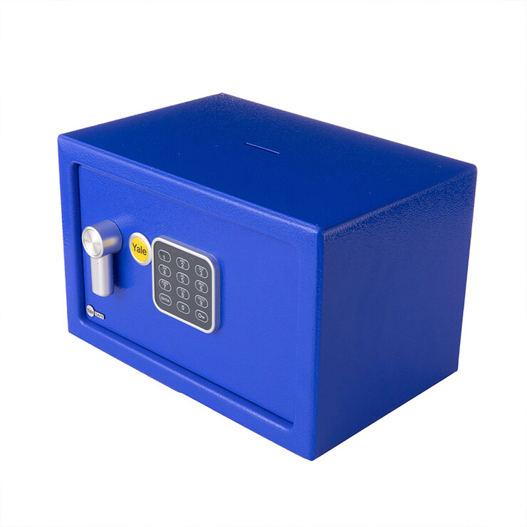 Yale, Caja Fuerte con Alcancía - Azul — Imagen 1 de 3