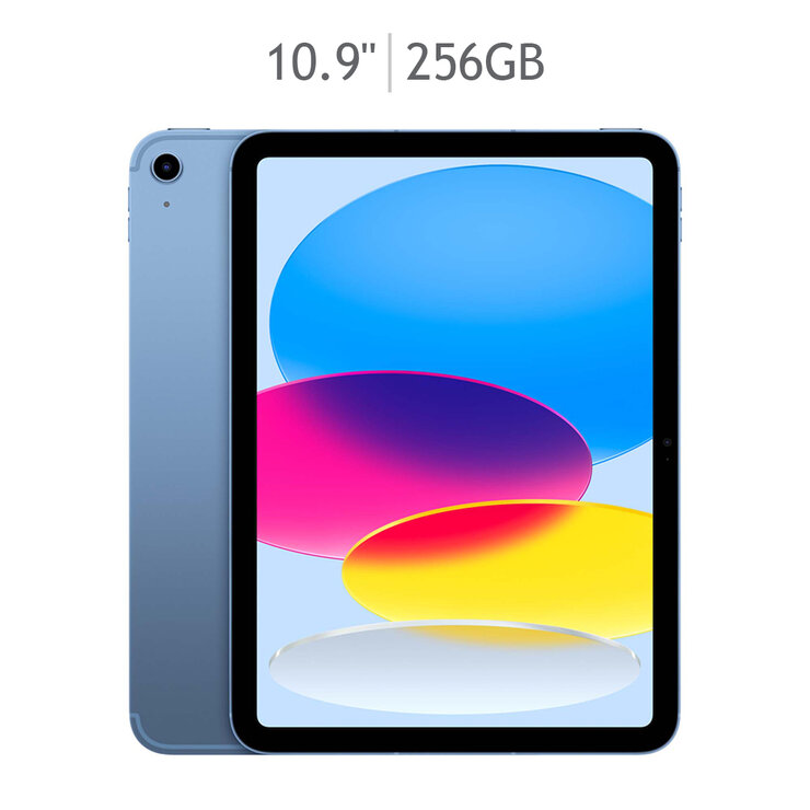Apple iPad 10.9" Wi‑Fi + Celular 256GB Azul (Décima Generación) — Imagen 1 de 4