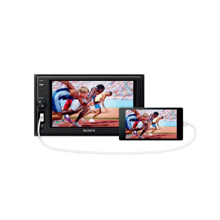 Sony XAV-1500 Pantalla Táctil para Auto con Bluetooth y WebLink™ Pantalla de 6.2”  — Imagen 2 de 4