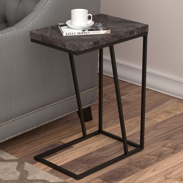 Coaster, Mesa individual con Cubierta de Madera, Damasco  — Imagen 1 de 4