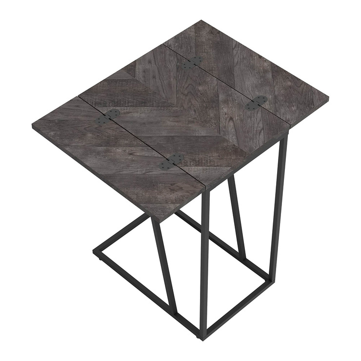 Coaster, Mesa individual con Cubierta de Madera, Damasco  — Imagen 3 de 4